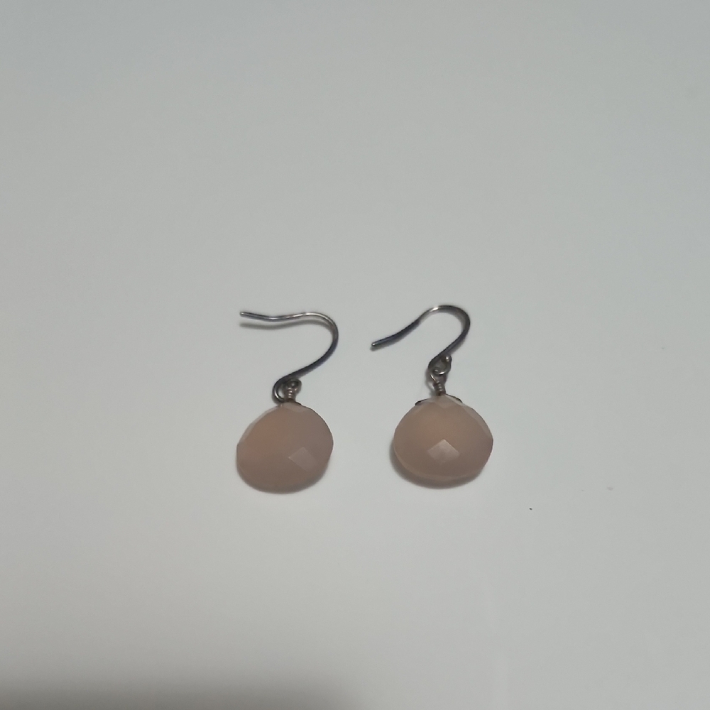 Elegant Soft Pink Earrings #133